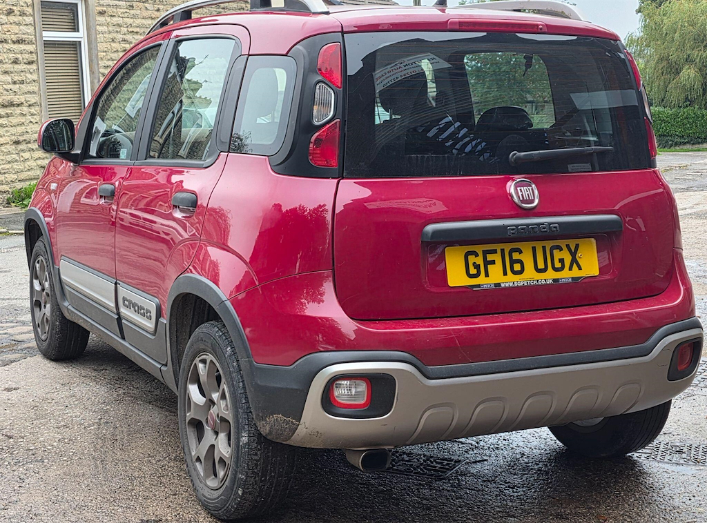 Fiat Panda 0.9 Twinair Cross Euro 6 Ss 4 Seats Red #3