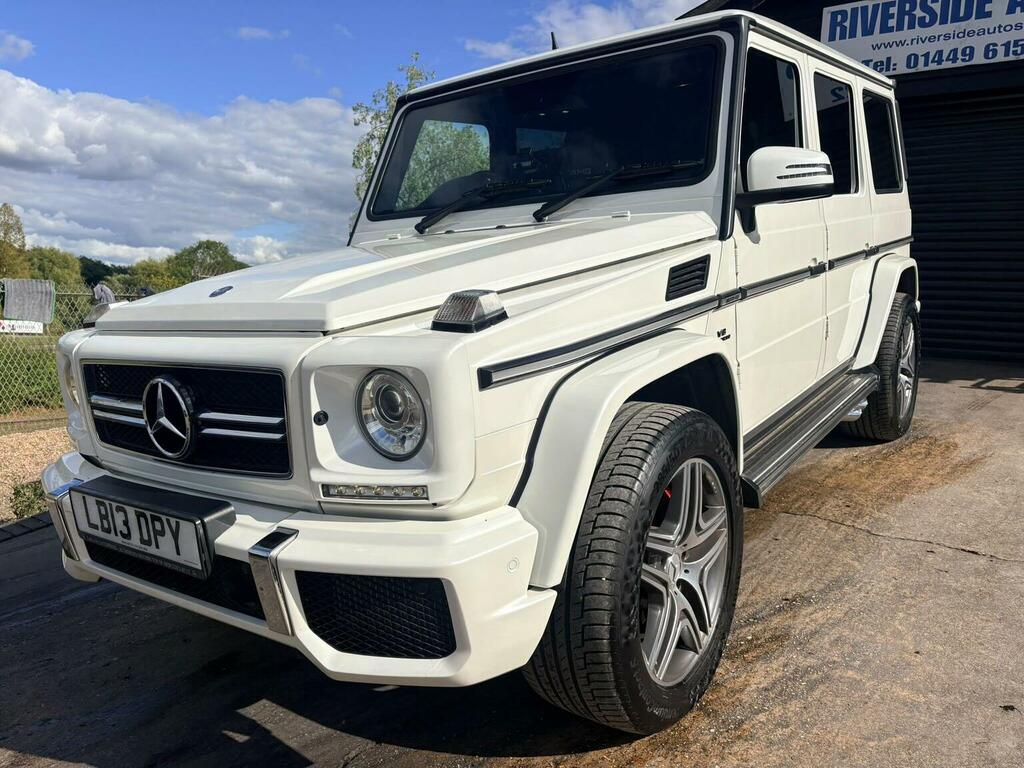 Mercedes-Benz G Class G63 V8 Biturbo Amg G-tronic 4Wd Euro 5 Ss White