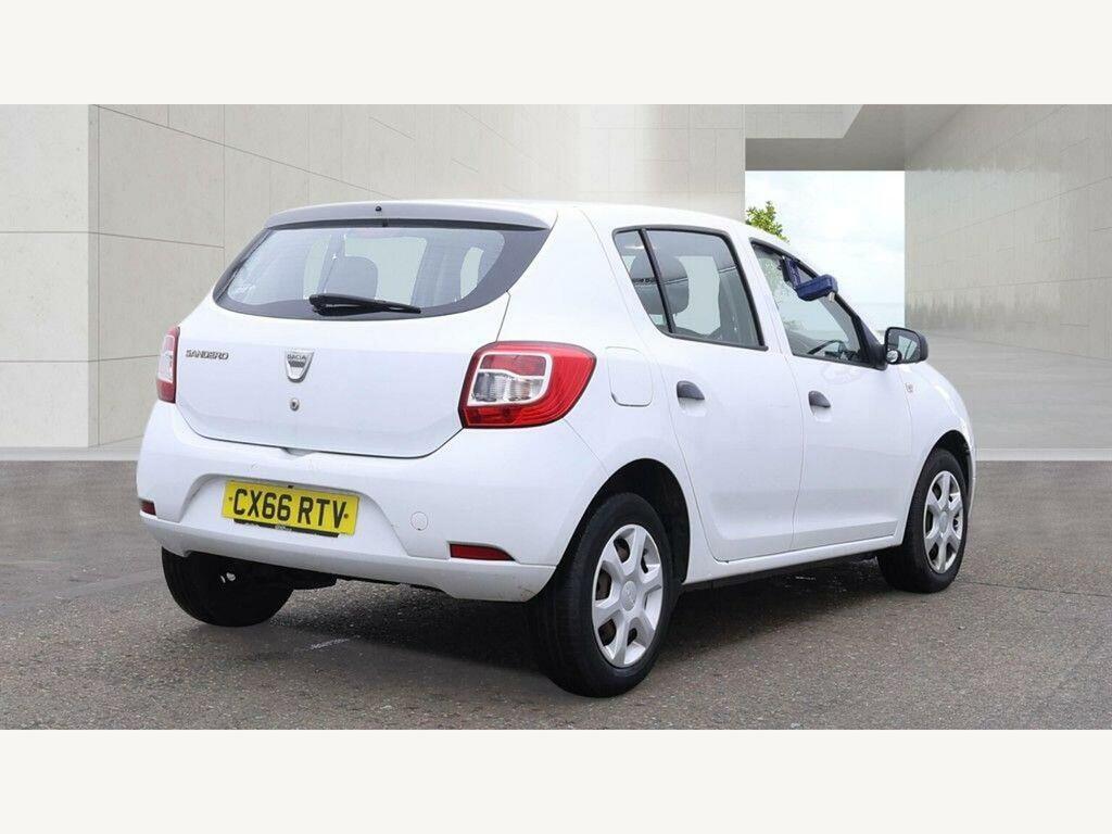 Dacia Sandero 1.2 16V 75 Ambiance White #4
