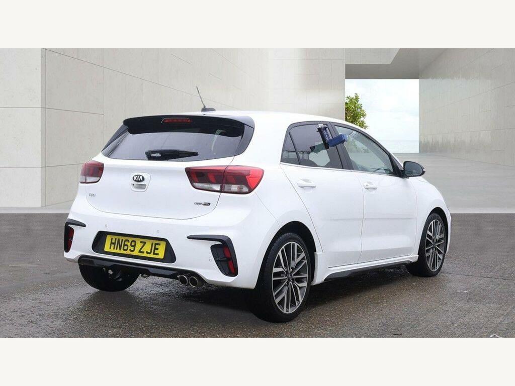 Kia RIO T-gdi Gt-line Dct Euro 6 Ss White #4