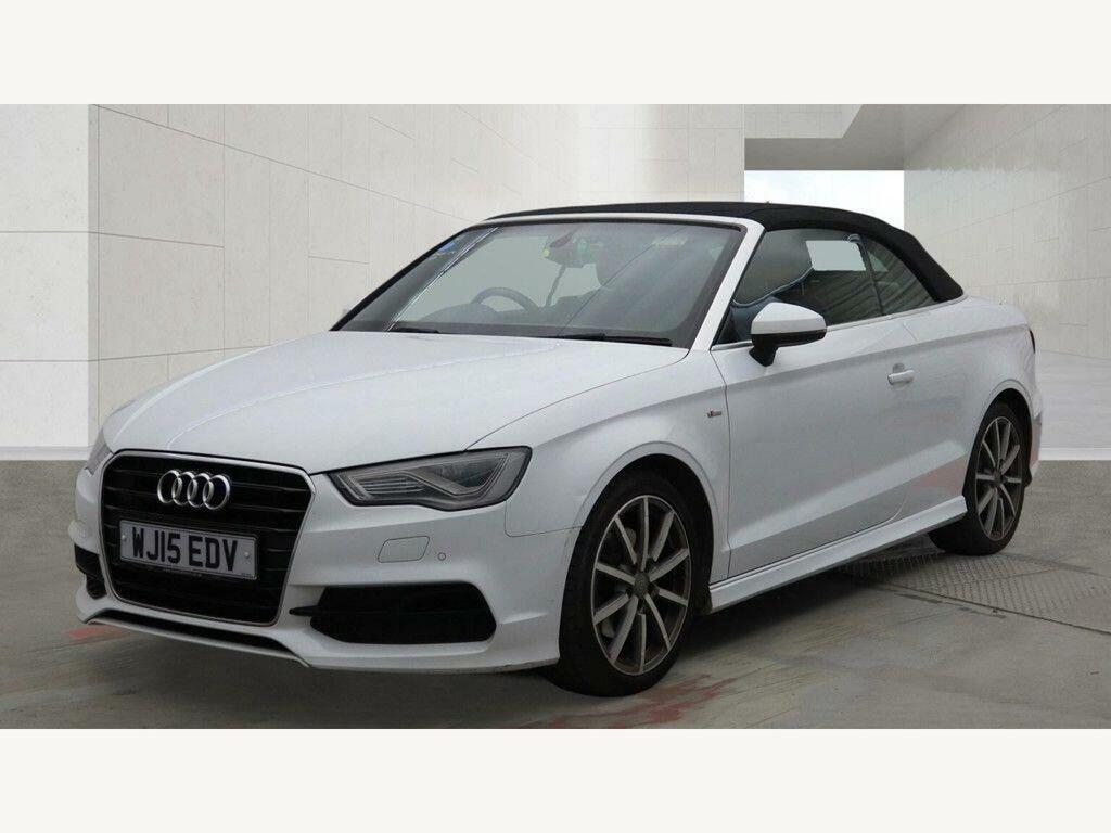 Audi A3 Cabriolet Tdi S Line Euro 6 Ss White #2