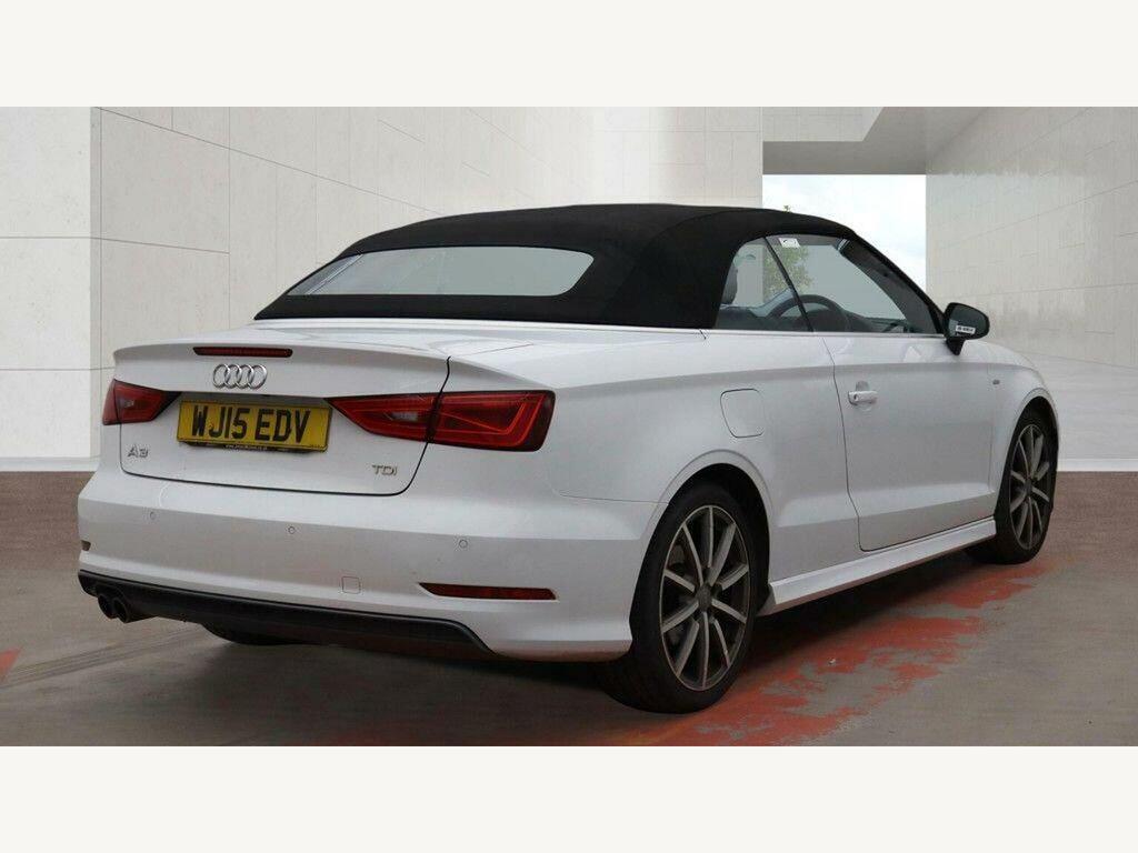 Audi A3 Cabriolet Tdi S Line Euro 6 Ss White #4
