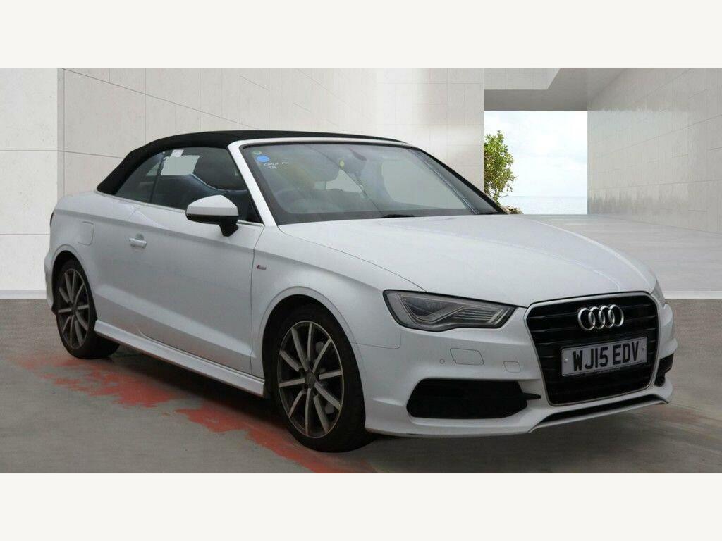 Audi A3 Cabriolet Tdi S Line Euro 6 Ss White