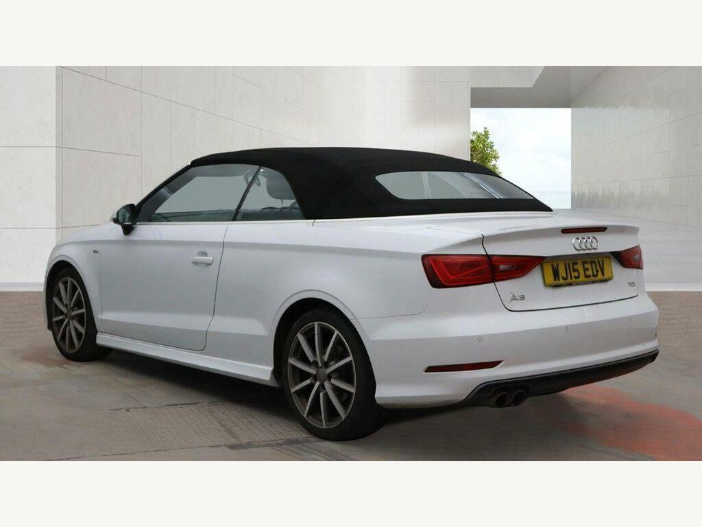 Audi A3 Cabriolet Tdi S Line Euro 6 Ss White #3