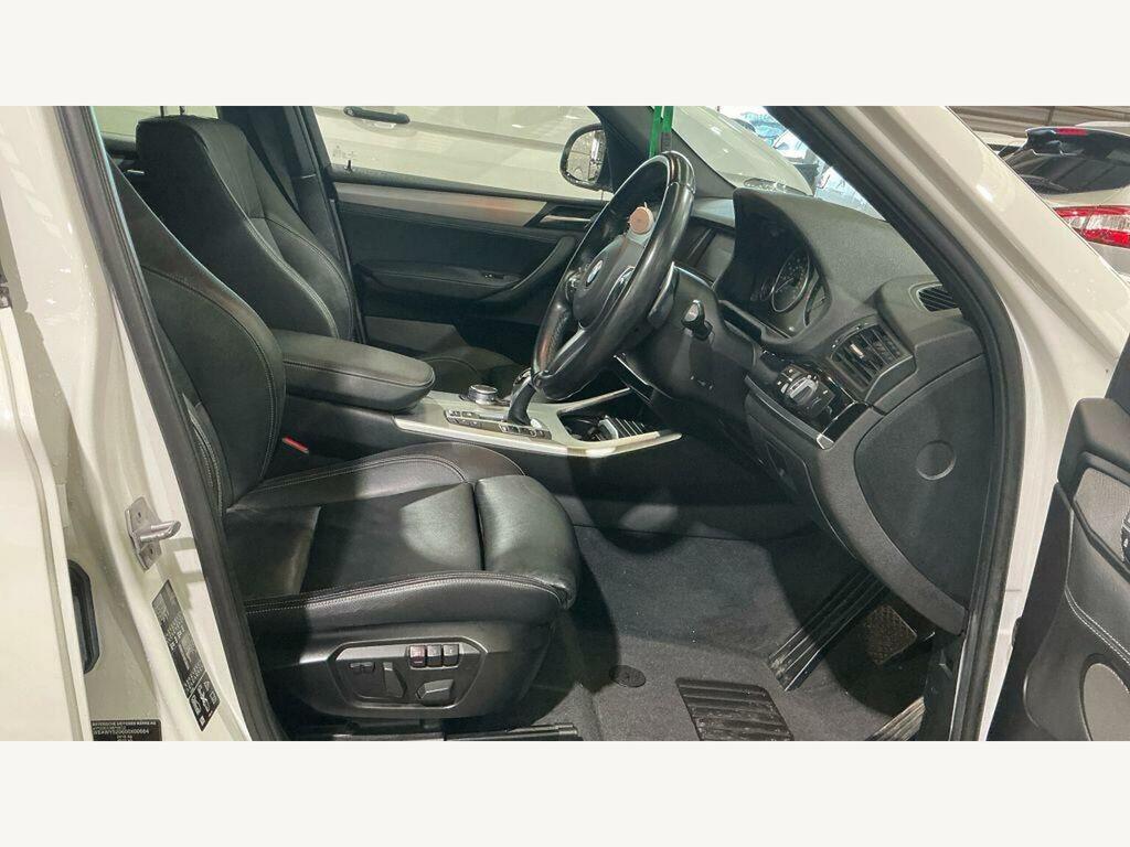 BMW X3 2.0 20D M Sport Suv White #9