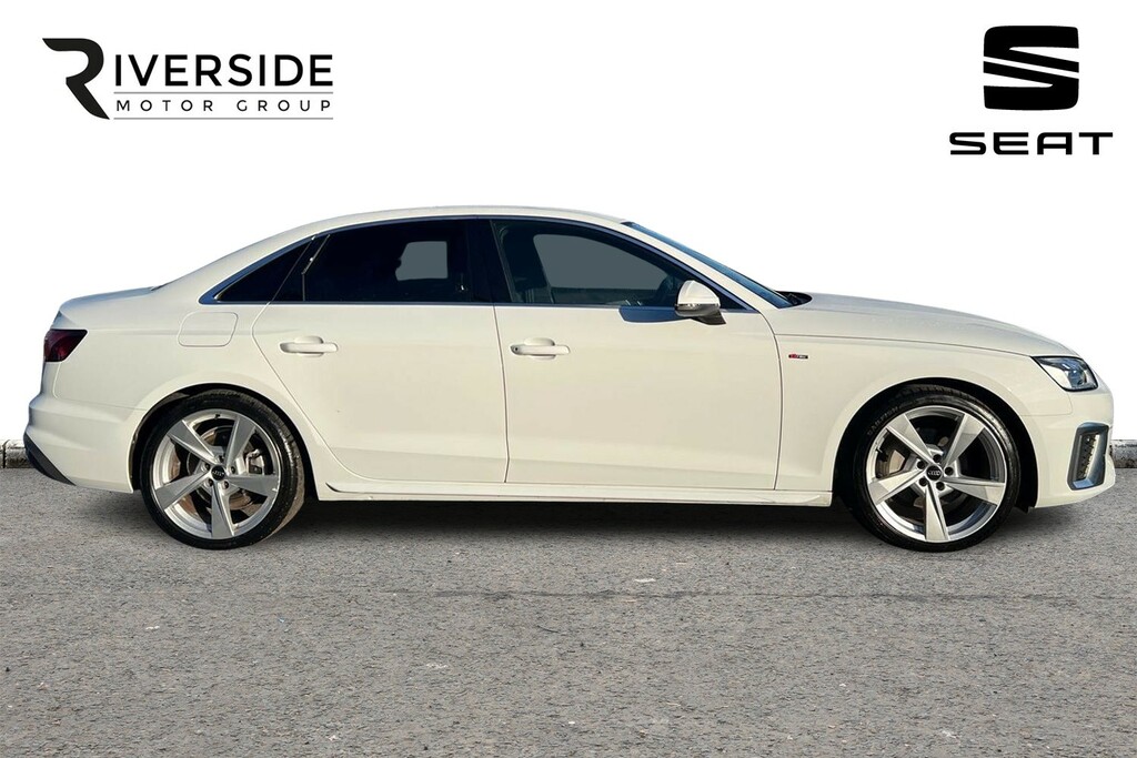 Audi A4 2.0 Tfsi 40 S Line S Tronic Euro 6 Ss White #4