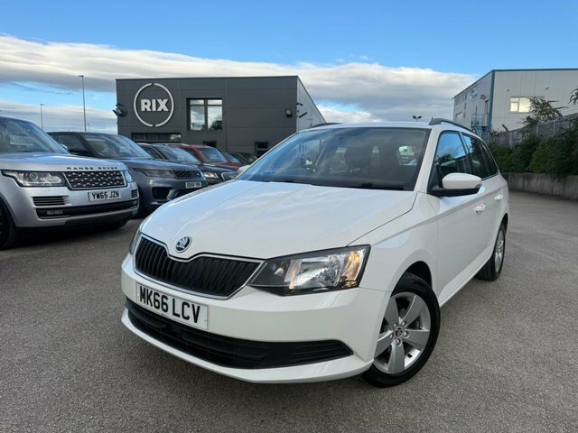 Skoda Fabia Tsi Se Estate White