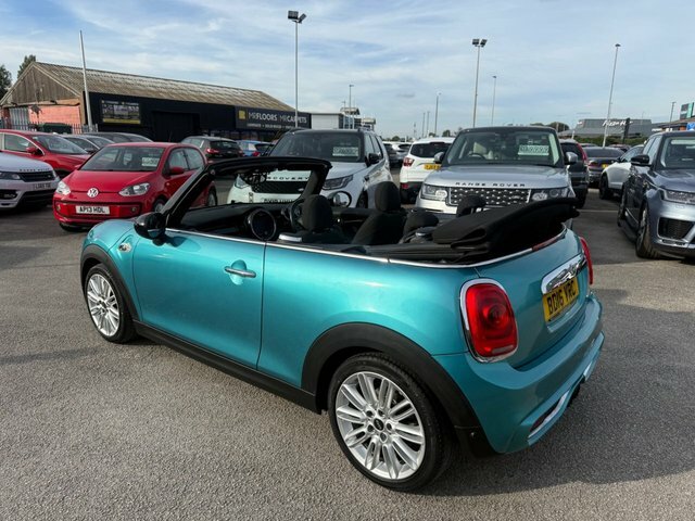 Mini Convertible Cooper S Convertible Blue #4