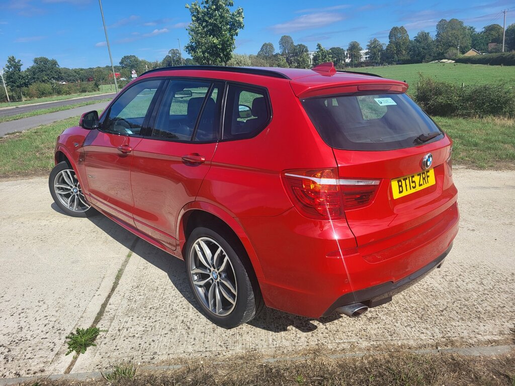 BMW X3 2.0 20D M Sport Suv Xdrive Euro 6 Red #2