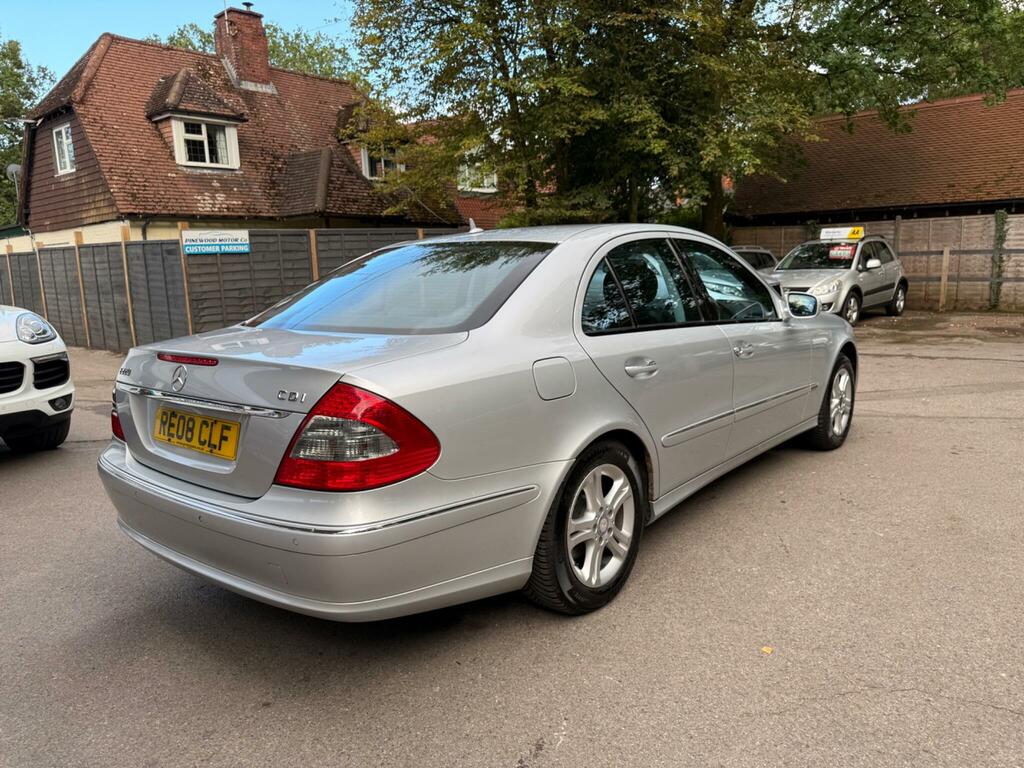 Mercedes-Benz E Class 2.1 E220 Cdi Avantgarde Silver #4