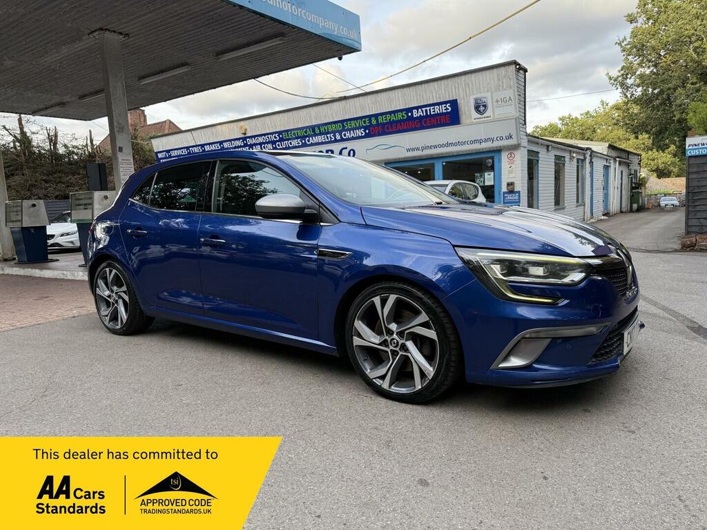 Renault Megane 1.6 Tce Gt Nav Edc Euro 6 S S Blue