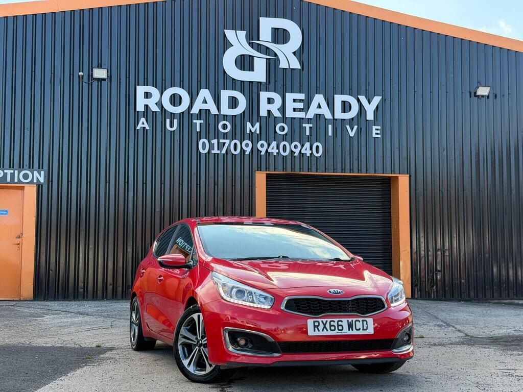 Kia Ceed 1.6 Crdi 4 Euro 6 Ss Red