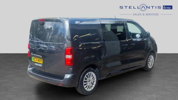 Peugeot E-Expert 75Kwh Asphalt Standard Crew Van Double Cab 6Dr Ele  #3