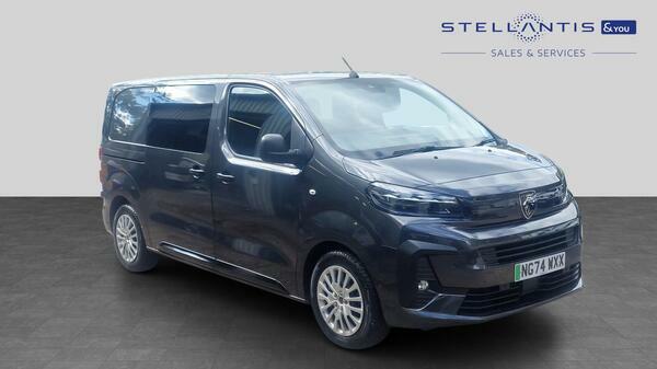Peugeot E-Expert 75Kwh Asphalt Standard Crew Van Double Cab 6Dr Ele 