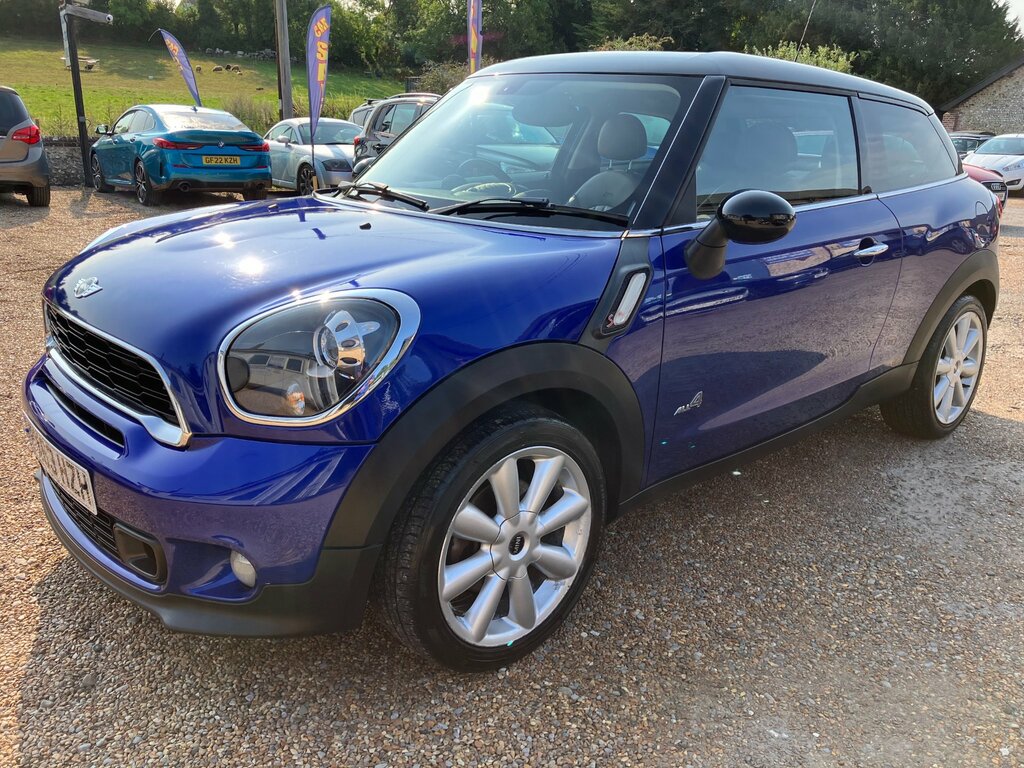 Mini Paceman Cooper Sd All4. 2.0 Sporty. Recent Clutch Blue