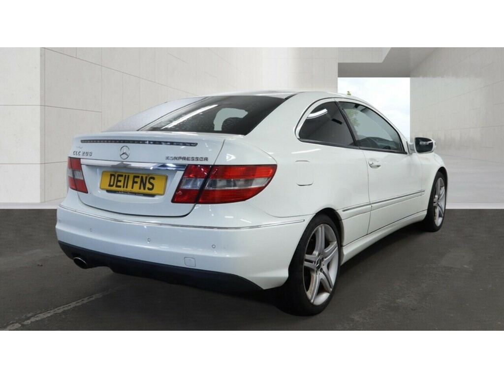 Mercedes-Benz CLC Class Clc200k Sport White #5