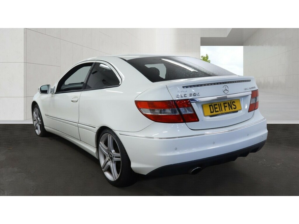 Mercedes-Benz CLC Class Clc200k Sport White #6