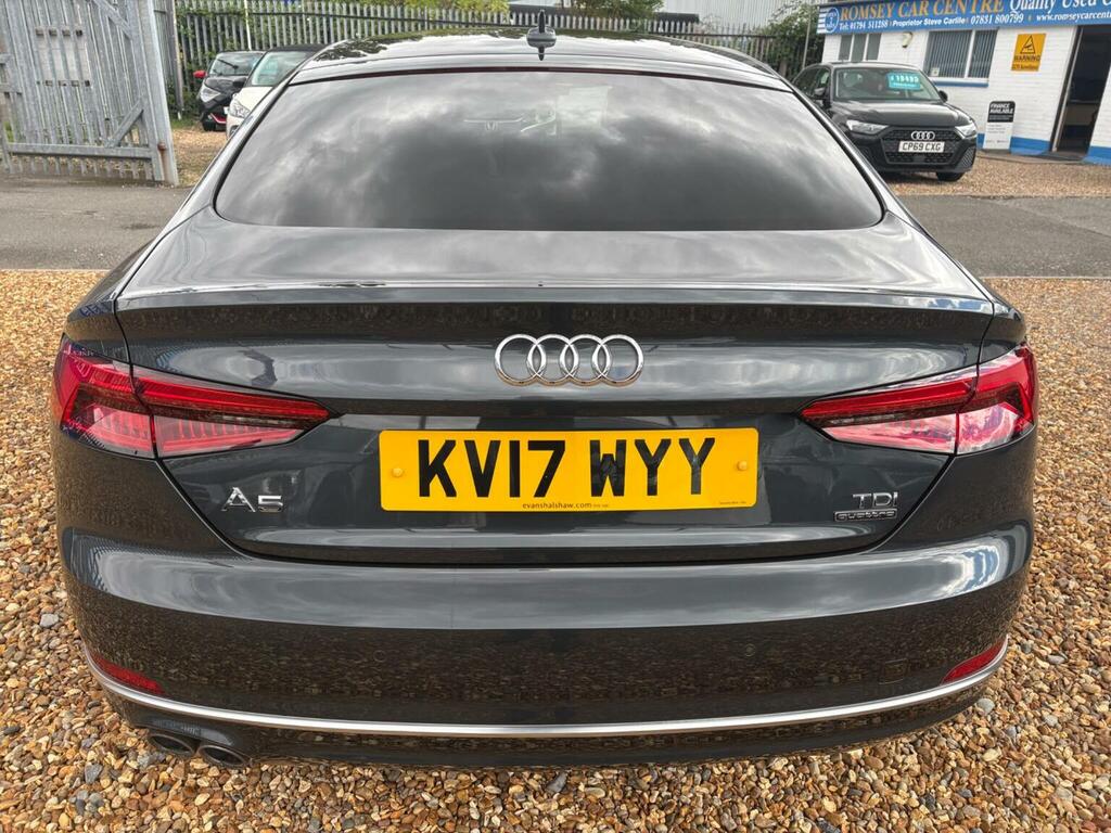 Audi A5 2.0 Tdi S Line S Tronic Quattro Euro 6 Ss Black #8