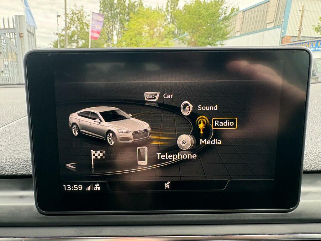 Audi A5 2.0 Tdi S Line S Tronic Quattro Euro 6 Ss Black #39