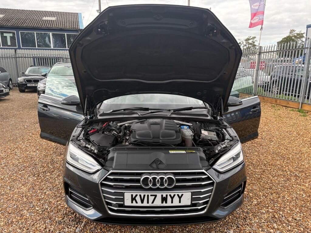 Audi A5 2.0 Tdi S Line S Tronic Quattro Euro 6 Ss Black #34