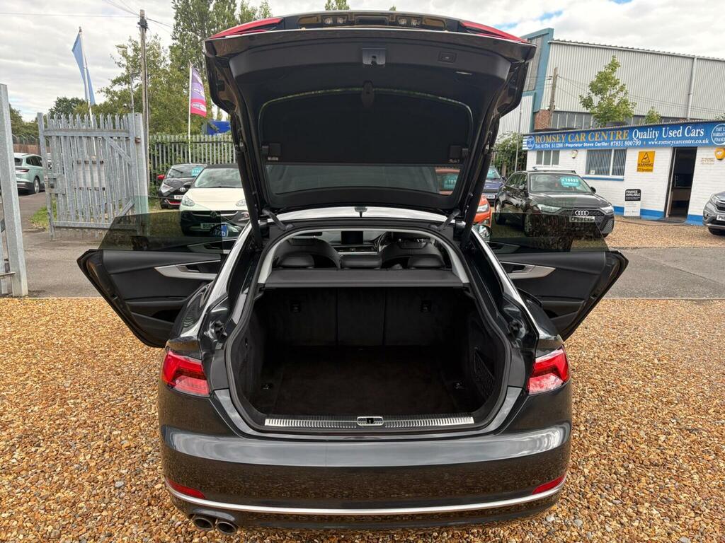 Audi A5 2.0 Tdi S Line S Tronic Quattro Euro 6 Ss Black #44