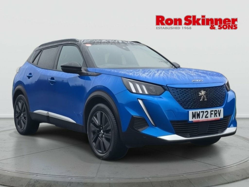 Peugeot e-2008 50Kwh Gt Premium Suv 7Kw Charge Blue