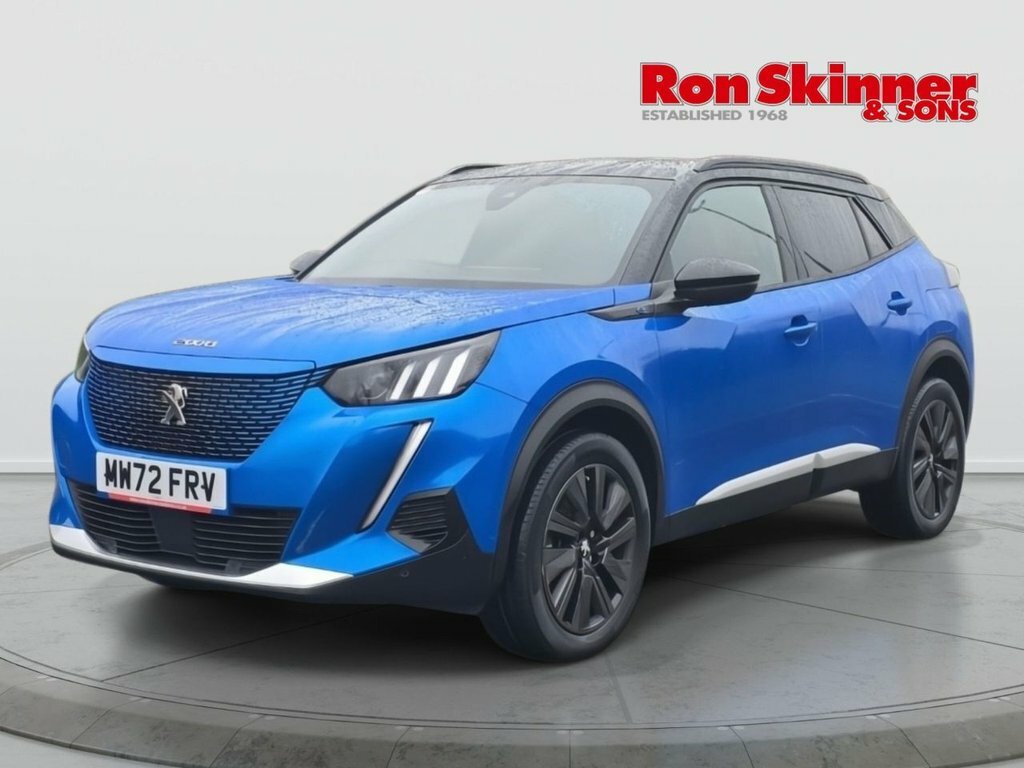 Peugeot e-2008 50Kwh Gt Premium Suv 7Kw Charge Blue #2