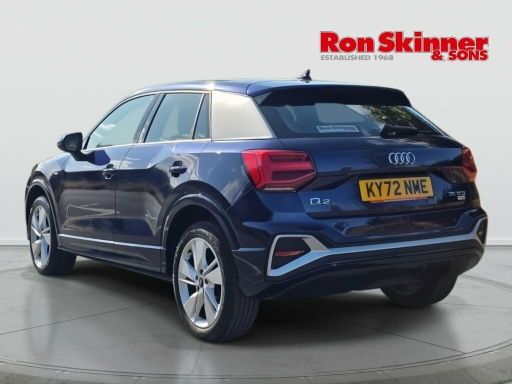 Audi Q2 1.5L S Line Blue #4