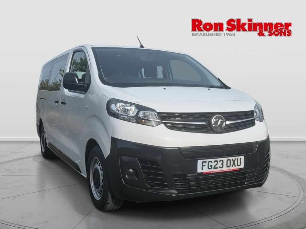 Vauxhall Vivaro 50Kwh Combi Mpv Lwb 9 Seat, 7.4 White