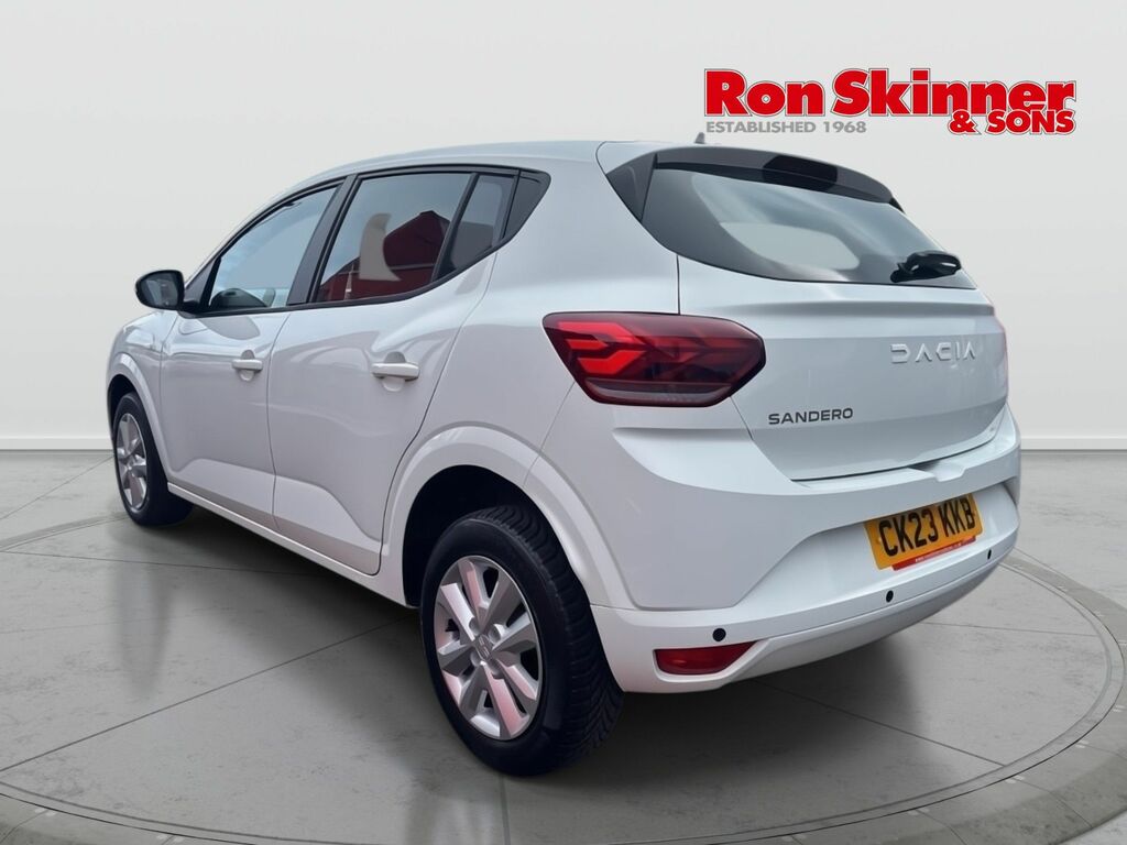 Dacia Sandero 1.0 Tce Bi-fuel Expression Hatchback Bi Fuel M White #5
