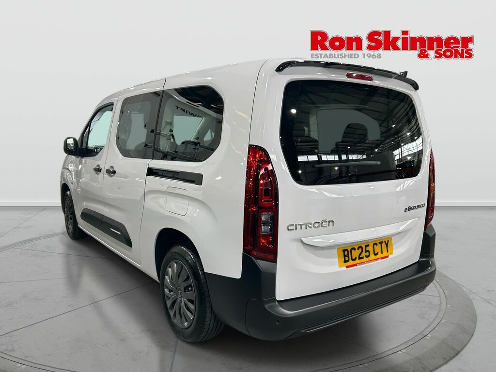 Citroen e-Berlingo 52Kwh Plus XL Mpv 11Kw Charger White #2