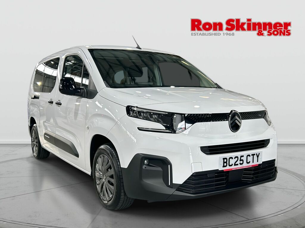 Citroen e-Berlingo 52Kwh Plus XL Mpv 11Kw Charger White