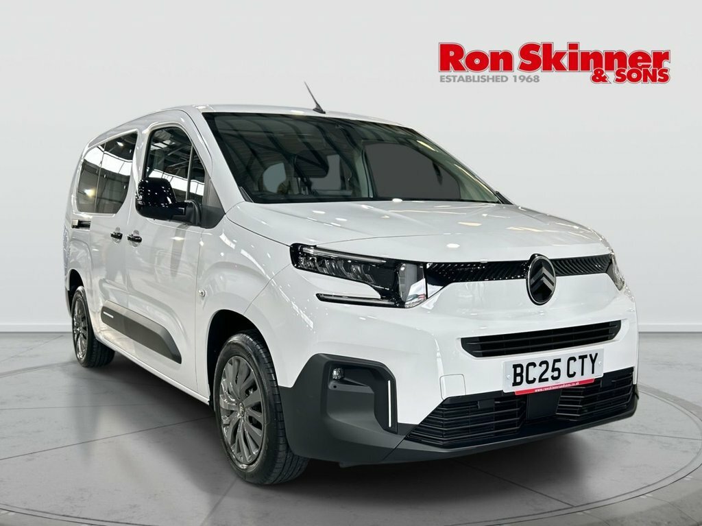 Citroen e-Berlingo 52Kwh Plus XL Mpv 11Kw Charger White