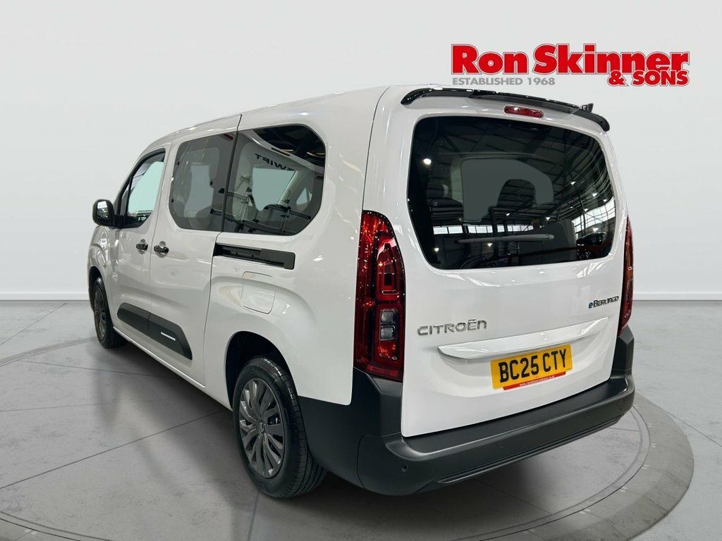 Citroen e-Berlingo 52Kwh Plus XL Mpv 11Kw Charger White #2