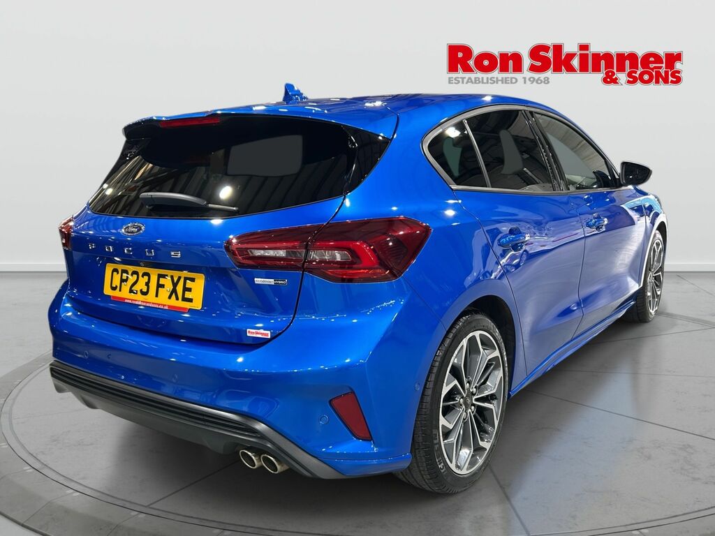Ford Focus 1.0T Ecoboost Mhev St-line X Edition Hatchback Blue #4