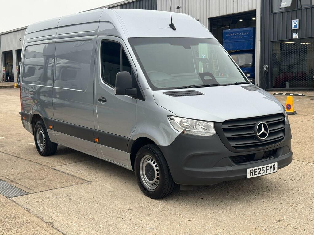 Mercedes-Benz Sprinter 2.0 315 Cdi Pro G-tronic Rwd L2 H2 Euro 6 Ss Silver