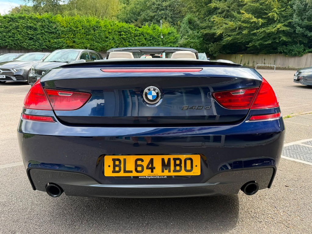 BMW 6 Series M Sport White #10