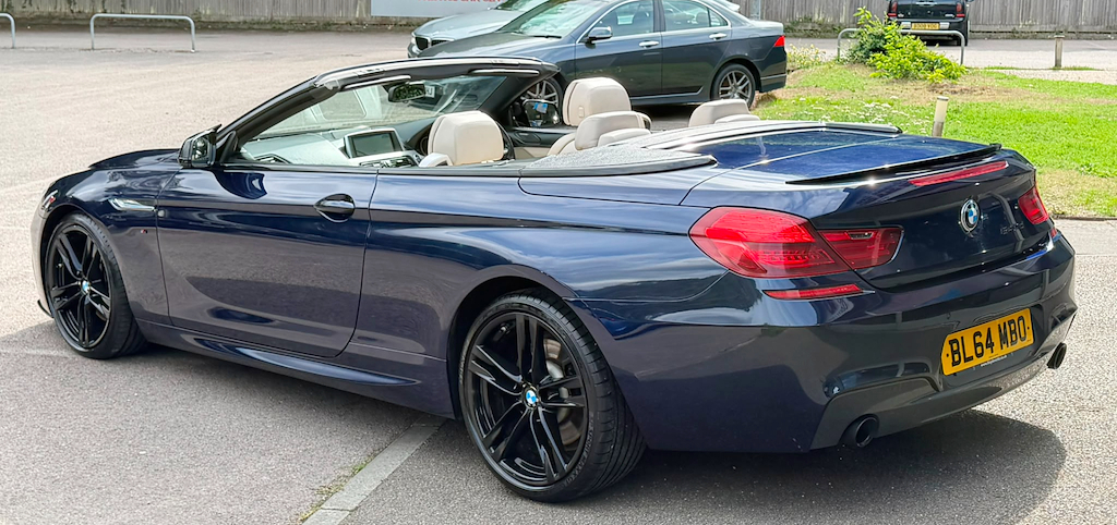 BMW 6 Series M Sport White #8