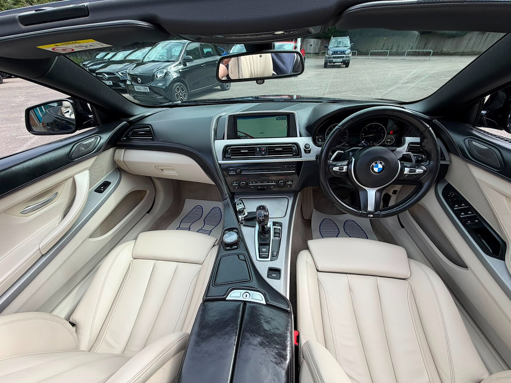 BMW 6 Series M Sport White #19