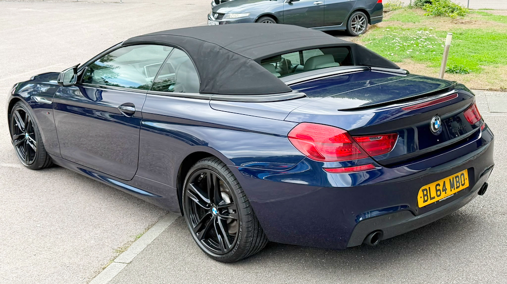 BMW 6 Series M Sport White #9