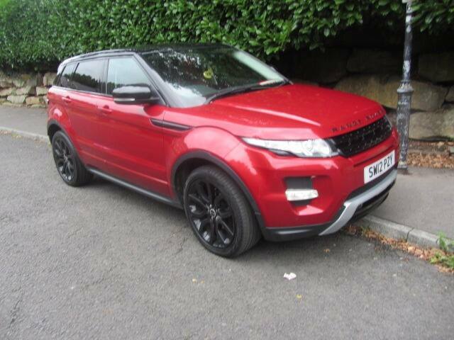 Land Rover Range Rover Evoque 2.2 Sd4 Dynamic Red