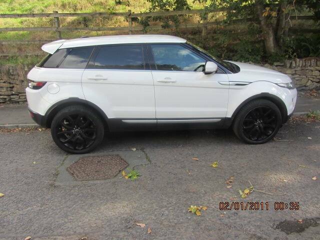 Land Rover Range Rover Evoque 2.2 Sd4 Prestige White #5