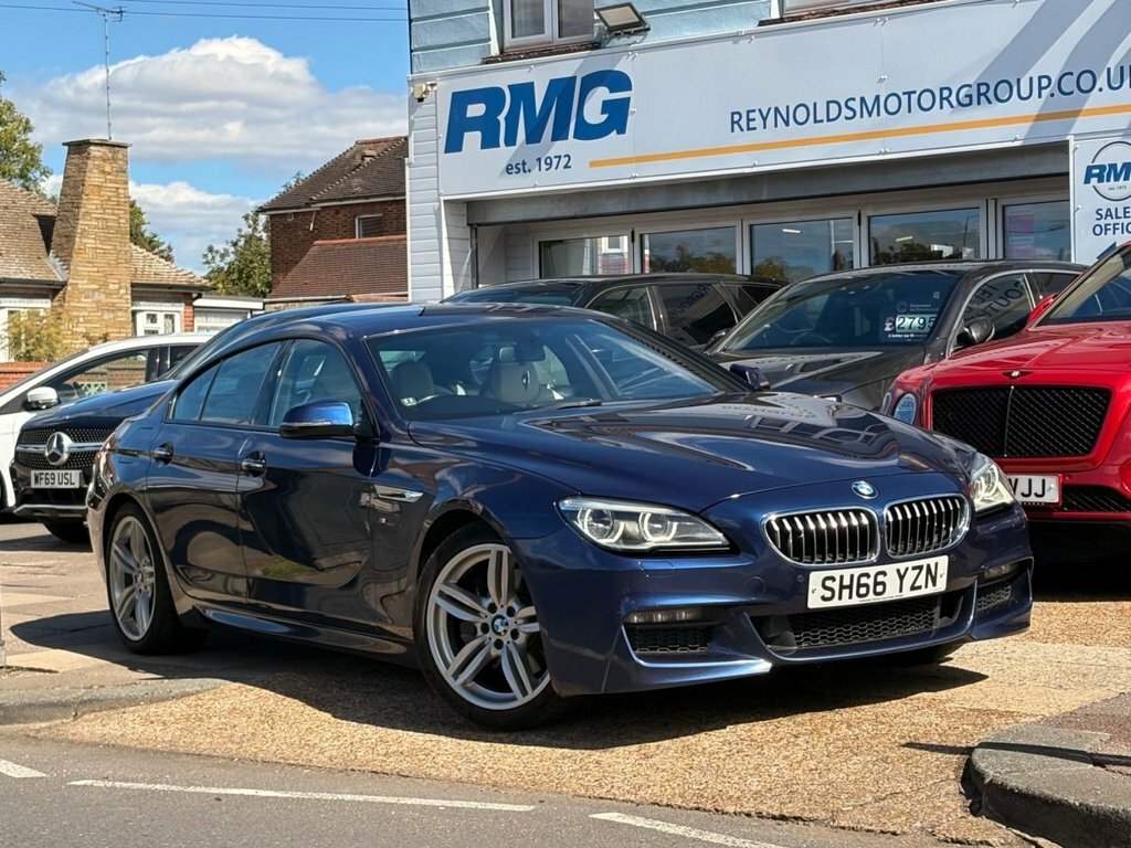 BMW 6 Series Gran Coupe 3L M Sport Blue