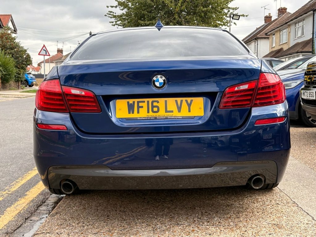 BMW 5 Series 520D M Sport Black #10