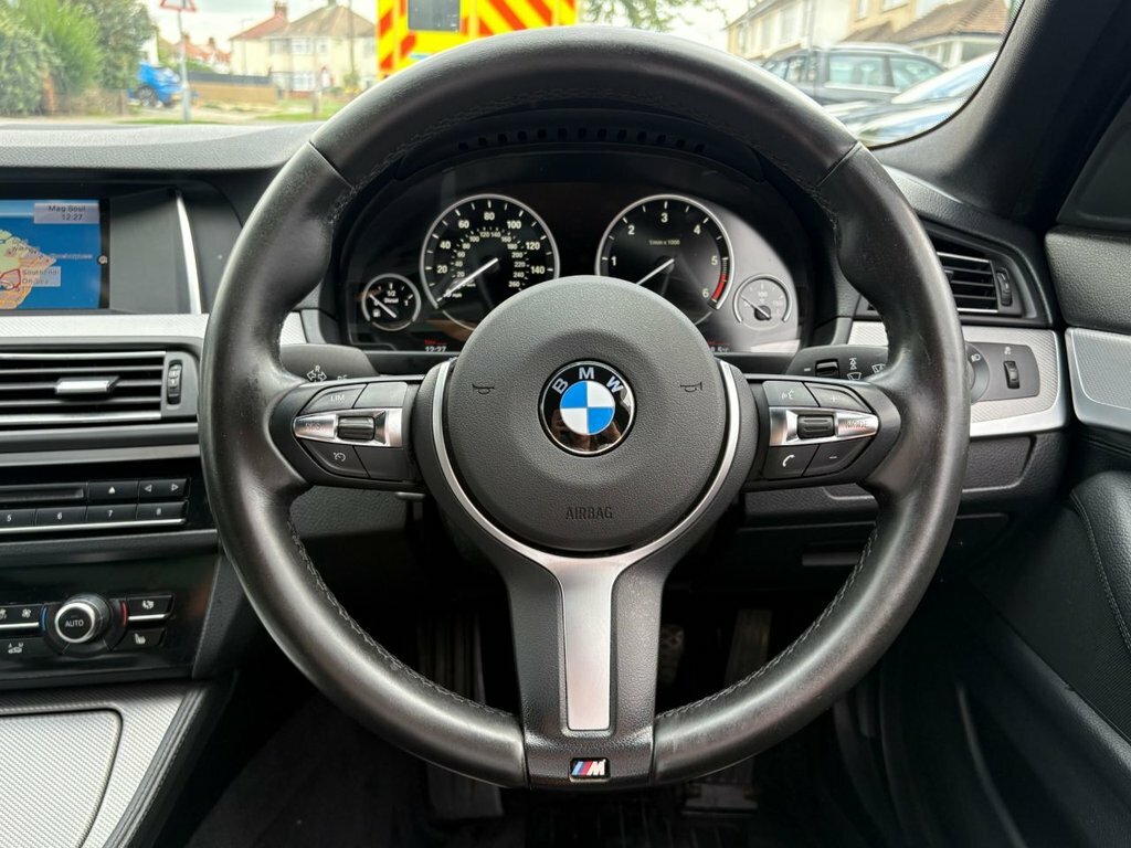 BMW 5 Series 520D M Sport Black #27