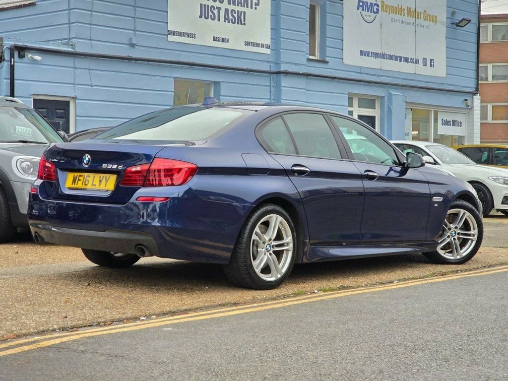 BMW 5 Series 3L M Sport Blue #6