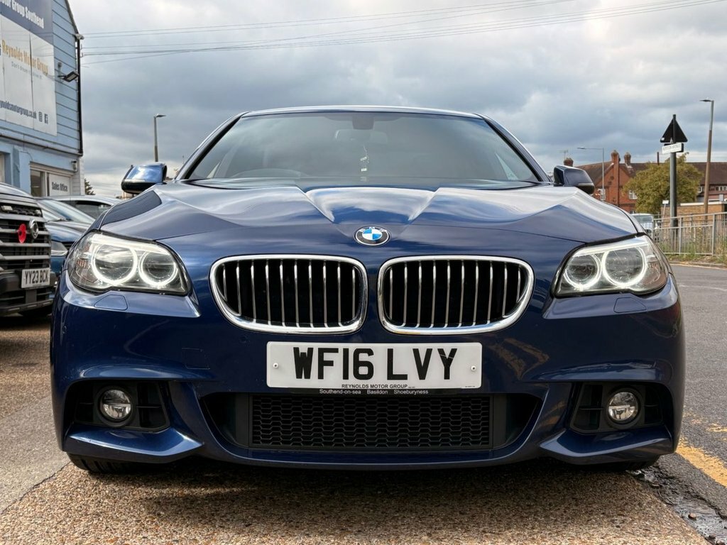 BMW 5 Series 520D M Sport Black #8