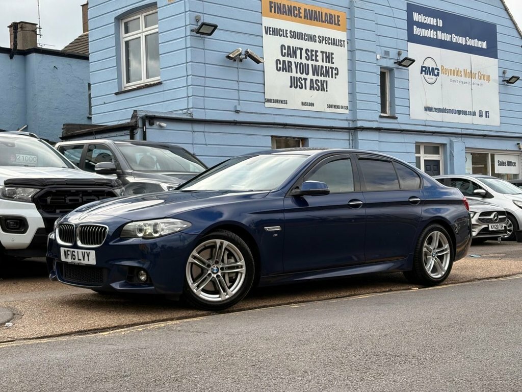 BMW 5 Series 520D M Sport Black #4