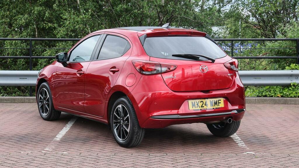 Mazda 2 1.5 E-skyactiv G Mhev Homura Aka Red #3