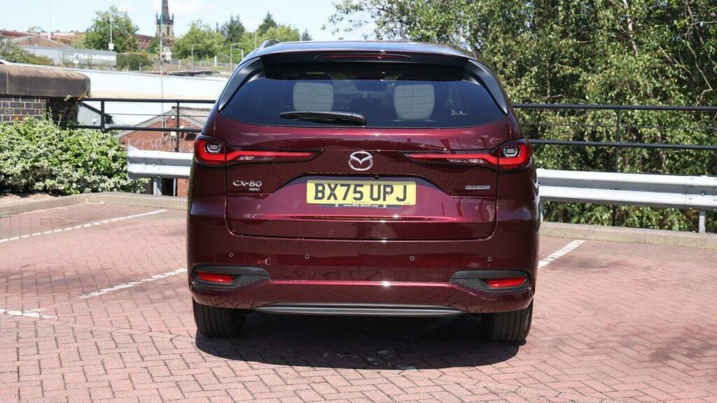 Mazda CX-80 2.5 Phev Takumi Plus Awd Convdappan Red #4
